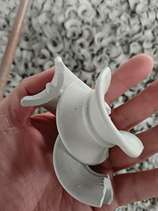 Ceramic Packing for Automotive Coating Chemical Towers
